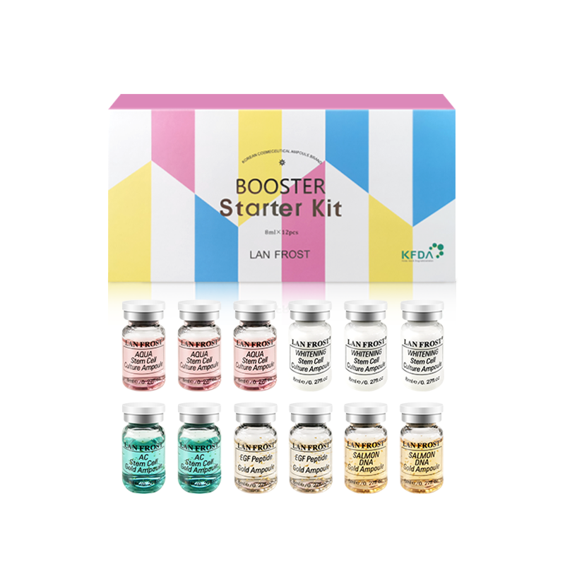 BB Glow Starter Kit Foundation and Booster Ampoules 12*8ml