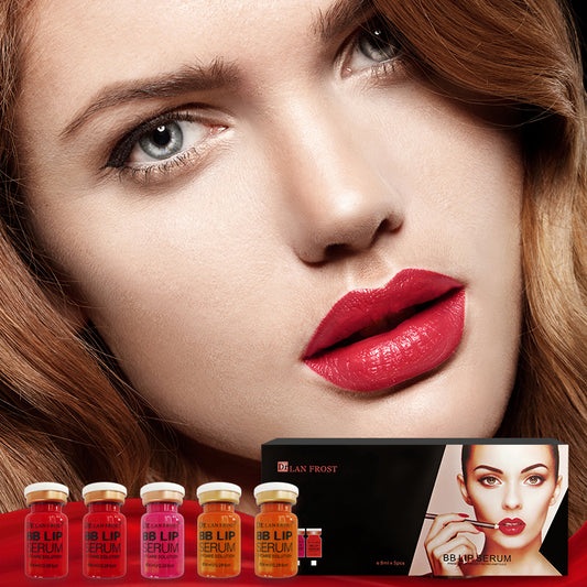 BB Lip Serum Kit Lip Gloss Set Semi-permanent  Lip Make Up 5*8ml
