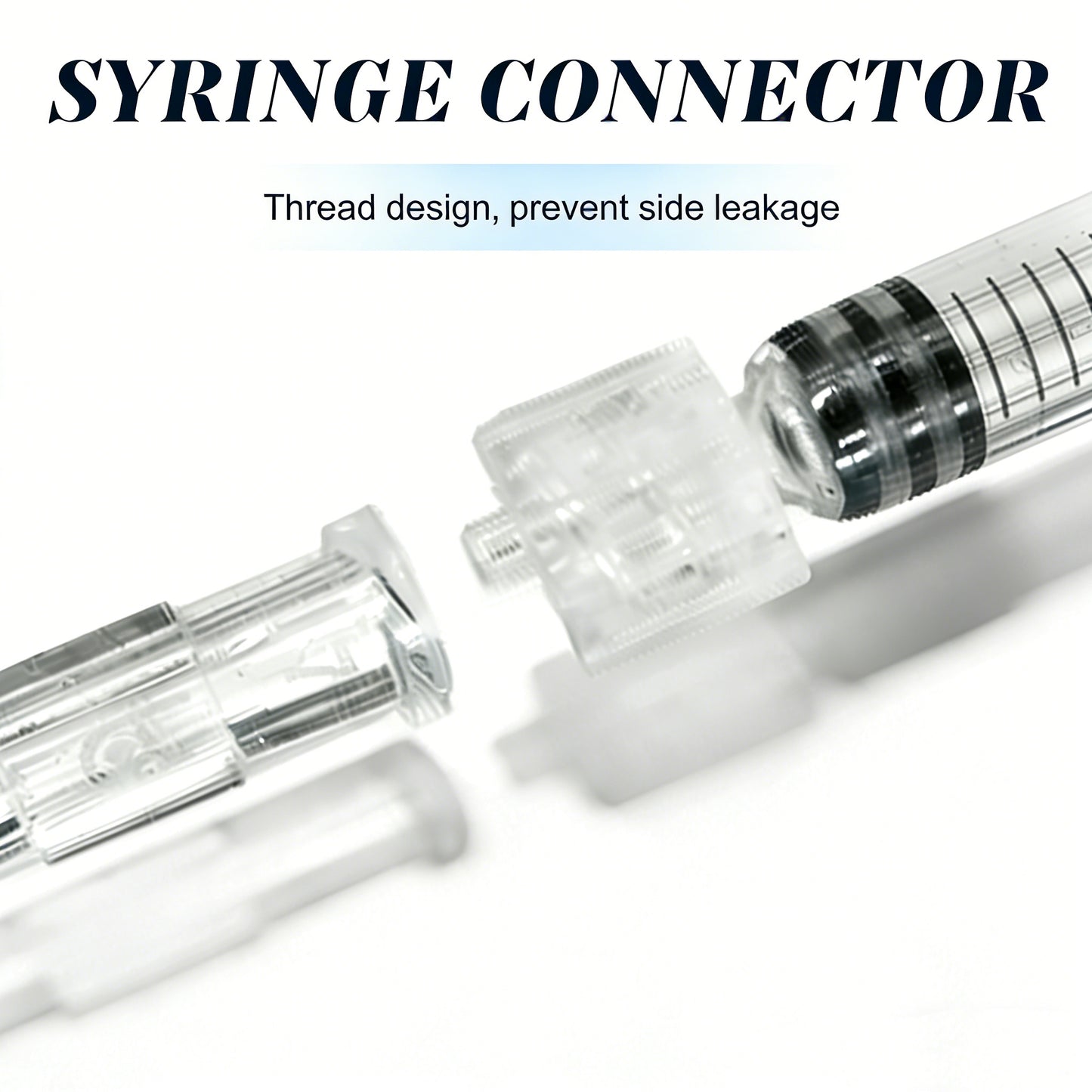 Luer Syringe Connector Leak-Free Syringe Transfer