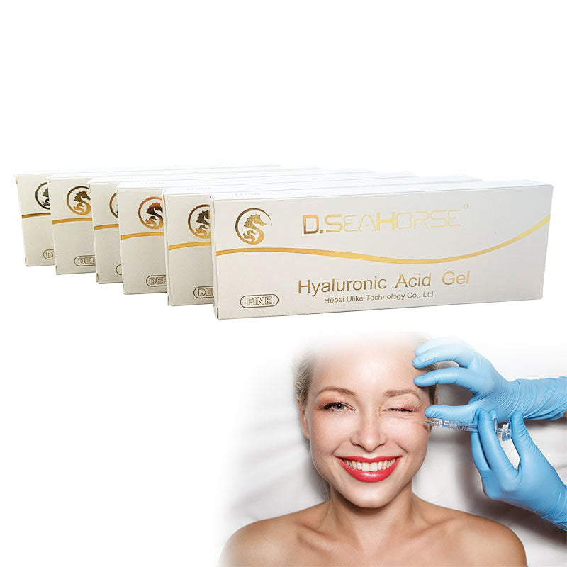 “Fine” D.seahorse Hyaluronic Acid Filler for Forehead Glabella Under Eye Neck Hand Temples C