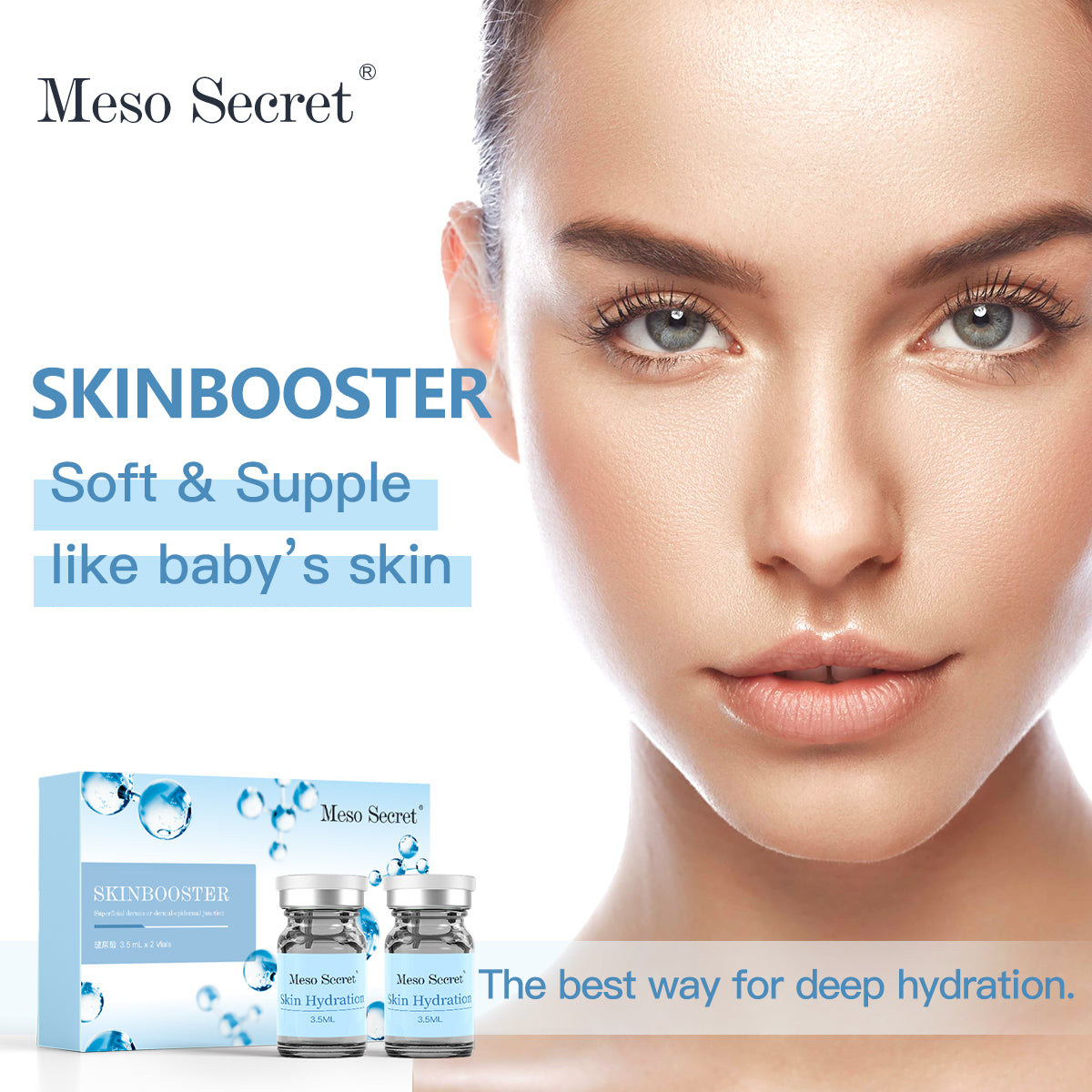 Meso Secret Skinbooster Gives the Skin an Overall Healthy Glow