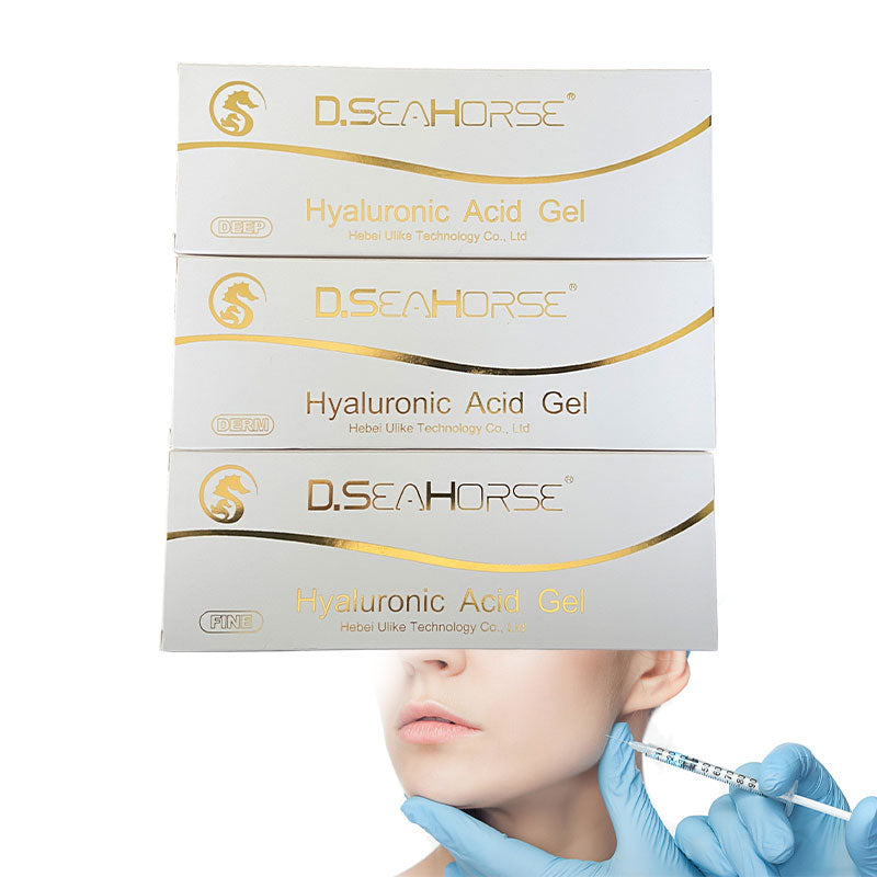“Fine” D.seahorse Hyaluronic Acid Filler for Forehead Glabella Under Eye Neck Hand Temples C