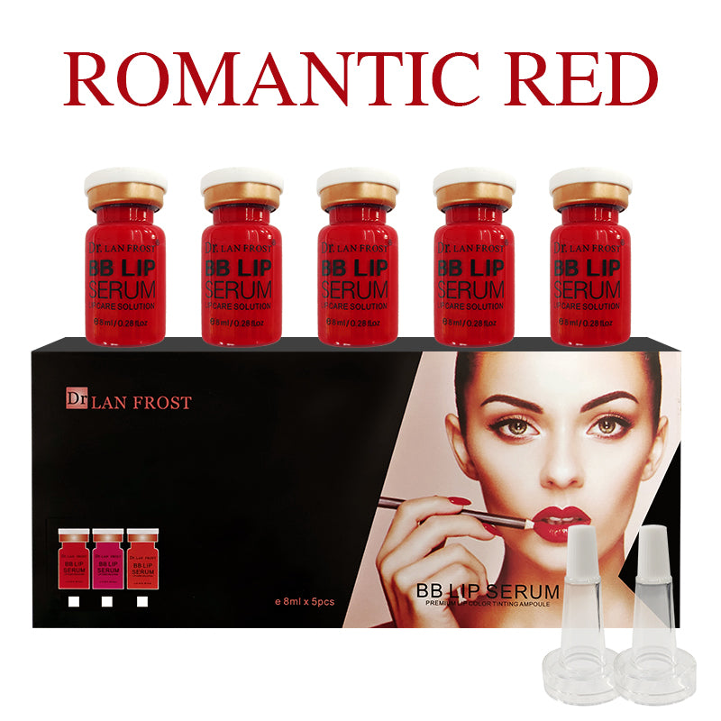 BB Lip Serum Kit Lip Gloss Set Semi-permanent  Lip Make Up 5*8ml