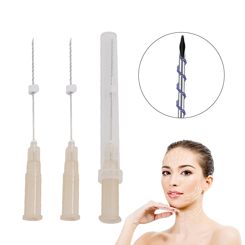 Hilos tensores PDO Tornado para contorno de labios, líneas de fumador, surcos nasogenianos, relleno facial