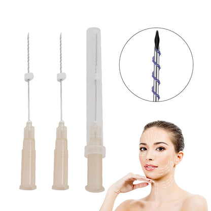 Hilos tensores PDO Tornado para contorno de labios, líneas de fumador, surcos nasogenianos, relleno facial