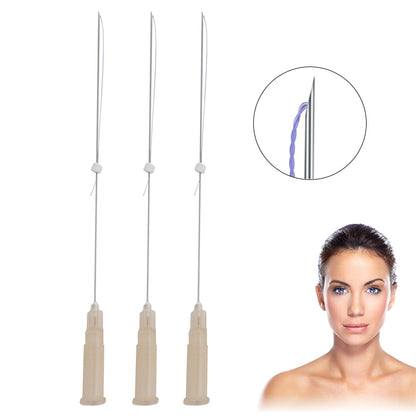 Hilos tensores PDO Tornado para contorno de labios, líneas de fumador, surcos nasogenianos, relleno facial