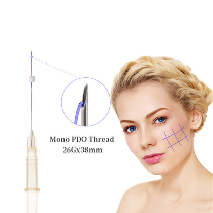 PDO Smooth Threads for Filling Face Cheek Neck Hand Buttock Lip Smoker