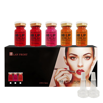 BB Lip Serum Kit Lip Gloss Set Semi-permanent  Lip Make Up 5*8ml