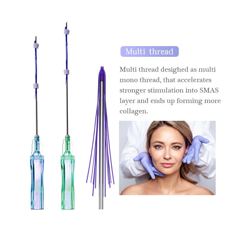 PDO Multi Thread 10 Lines/16 Lines for neck and Forehead wrinkles
