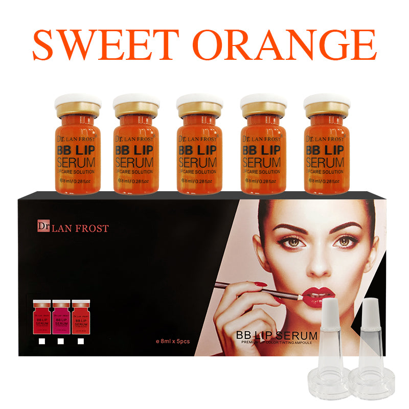 BB Lip Serum Kit Lip Gloss Set Semi-permanent  Lip Make Up 5*8ml
