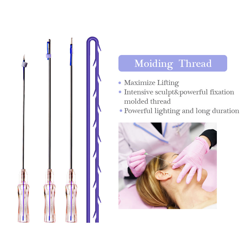 PDO Z Type /Whale /Shark Molding Thread for Glabella Face Abdomen Breast Neck Lifting