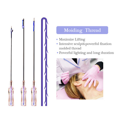 PDO Z Type /Whale /Shark Molding Thread for Glabella Face Abdomen Breast Neck Lifting