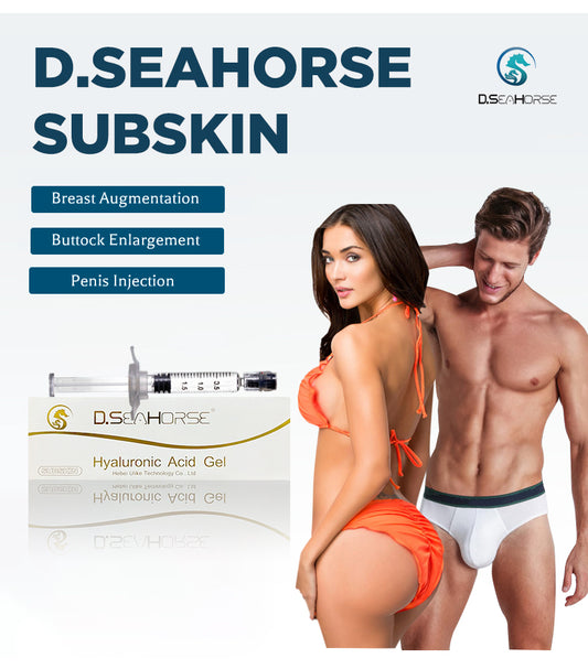 “Subskin” D.seahorse Hyaluronic Acid Filler 10ml for Buttock Breast Penis Filler