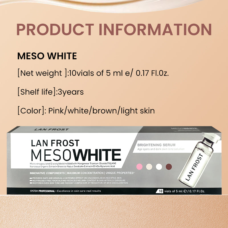 Meso White Brightening Serum for Skin Whitening Treatment