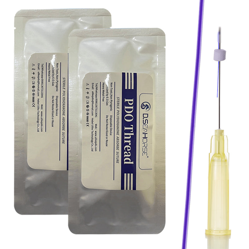 PDO Cog Fish Bone Thread for Middle Face Eyebrow Foreheard Cheek Lift Straightening Nasolabial Fold Upper Lower Legs