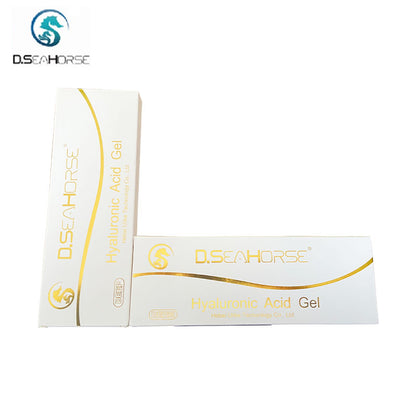 Relleno de ácido hialurónico “Derm” D.seahorse para sienes, pliegues nasolabiales, manos, boca, labios