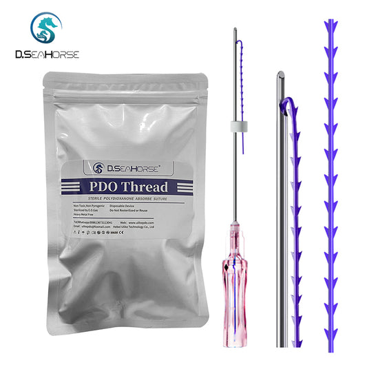 PDO Cog Fish Bone Thread for Middle Face Eyebrow Foreheard Cheek Lift Straightening Nasolabial Fold Upper Lower Legs