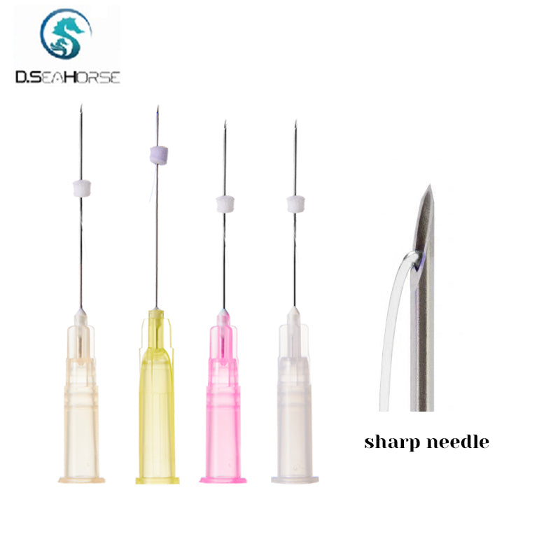 PCL Smooth Mono/Mono Screw Threads Sharp Needle 26g 27g 29g 30g