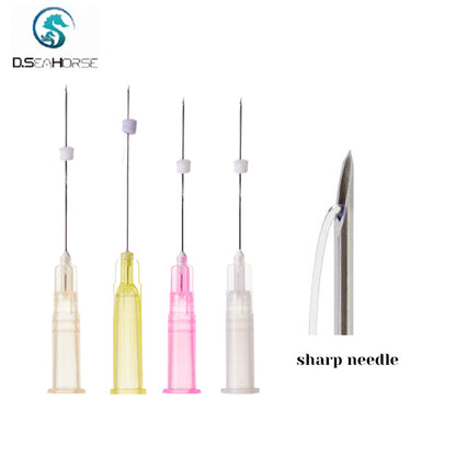 PCL Smooth Mono/Mono Screw Threads Sharp Needle 26g 27g 29g 30g