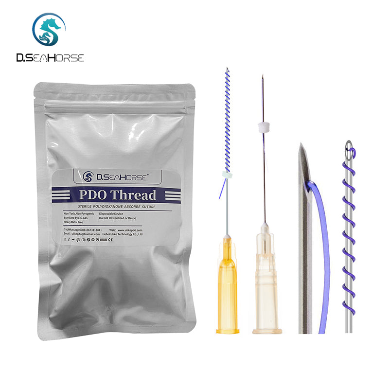 PDO Smooth Threads for Filling Face Cheek Neck Hand Buttock Lip Smoker