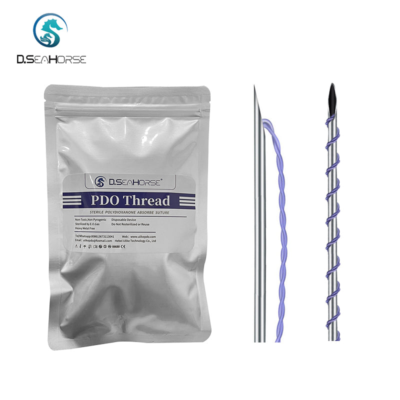 Hilos tensores PDO Tornado para contorno de labios, líneas de fumador, surcos nasogenianos, relleno facial